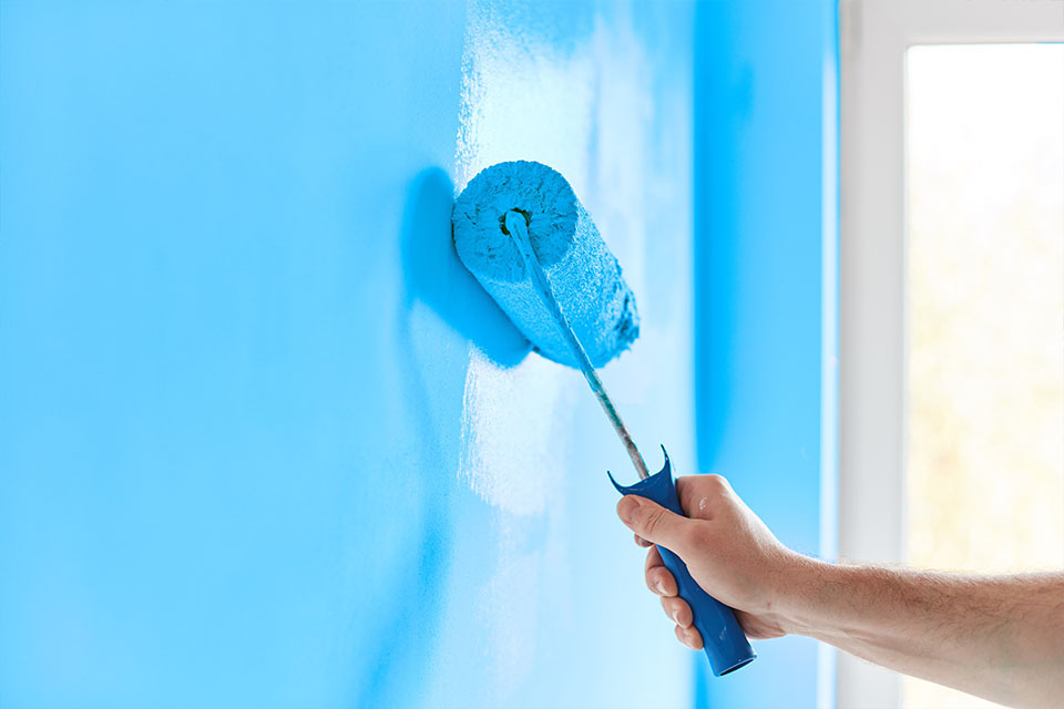 painting the walls