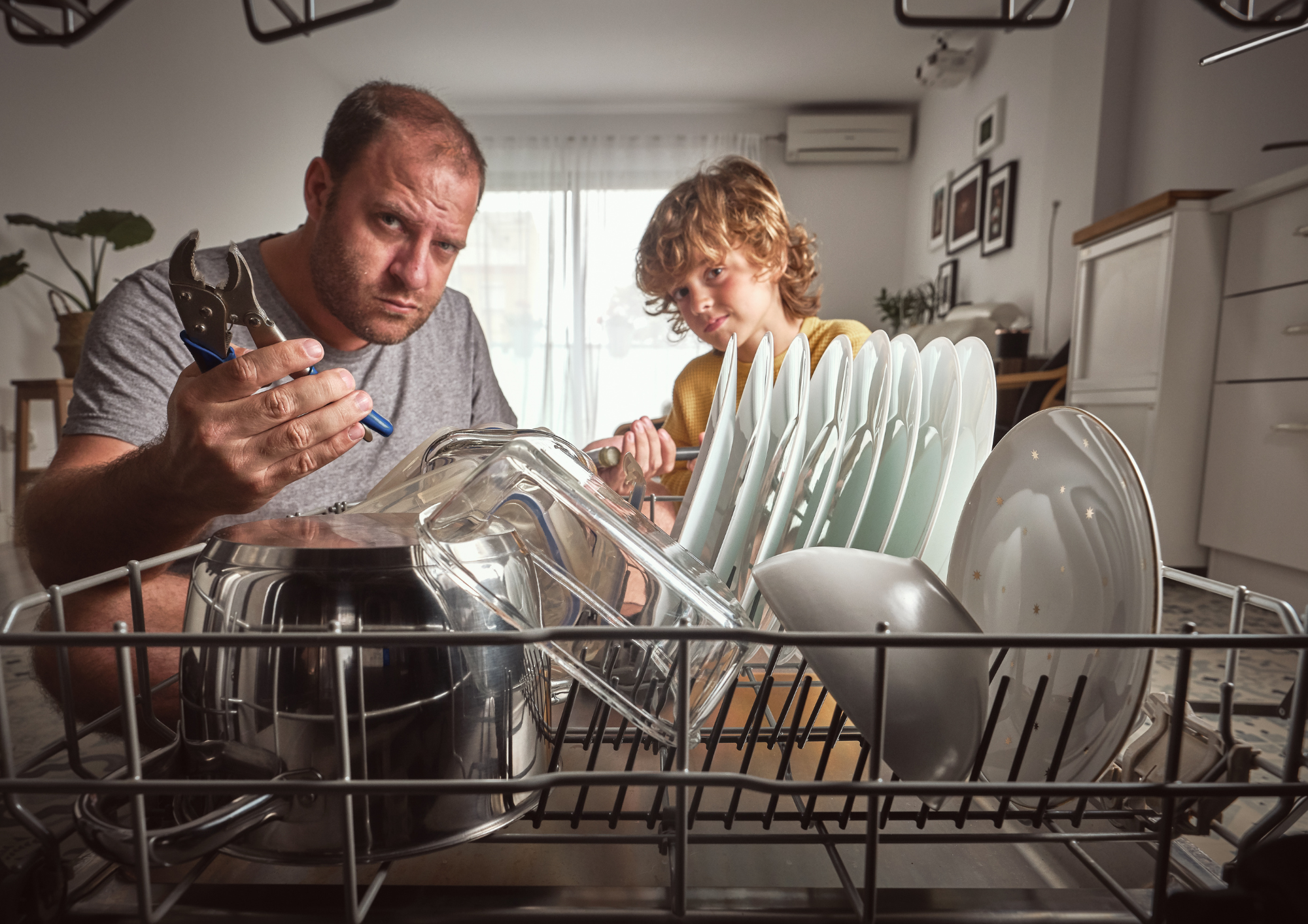 Dishwashers: Rinse & Clean to Prevent Blockages